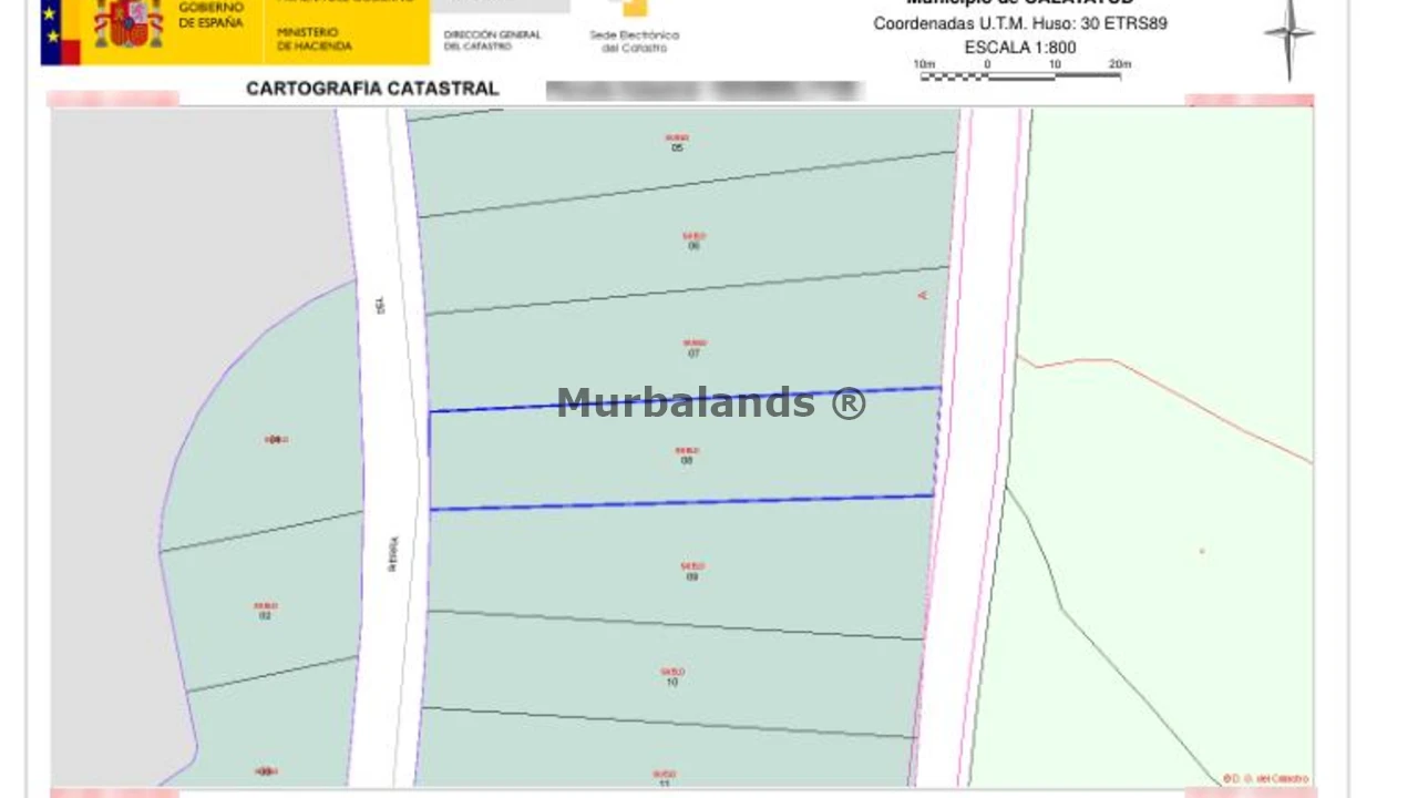Foto de un terreno o una obra parada para mostrar en el detalle del inmueble