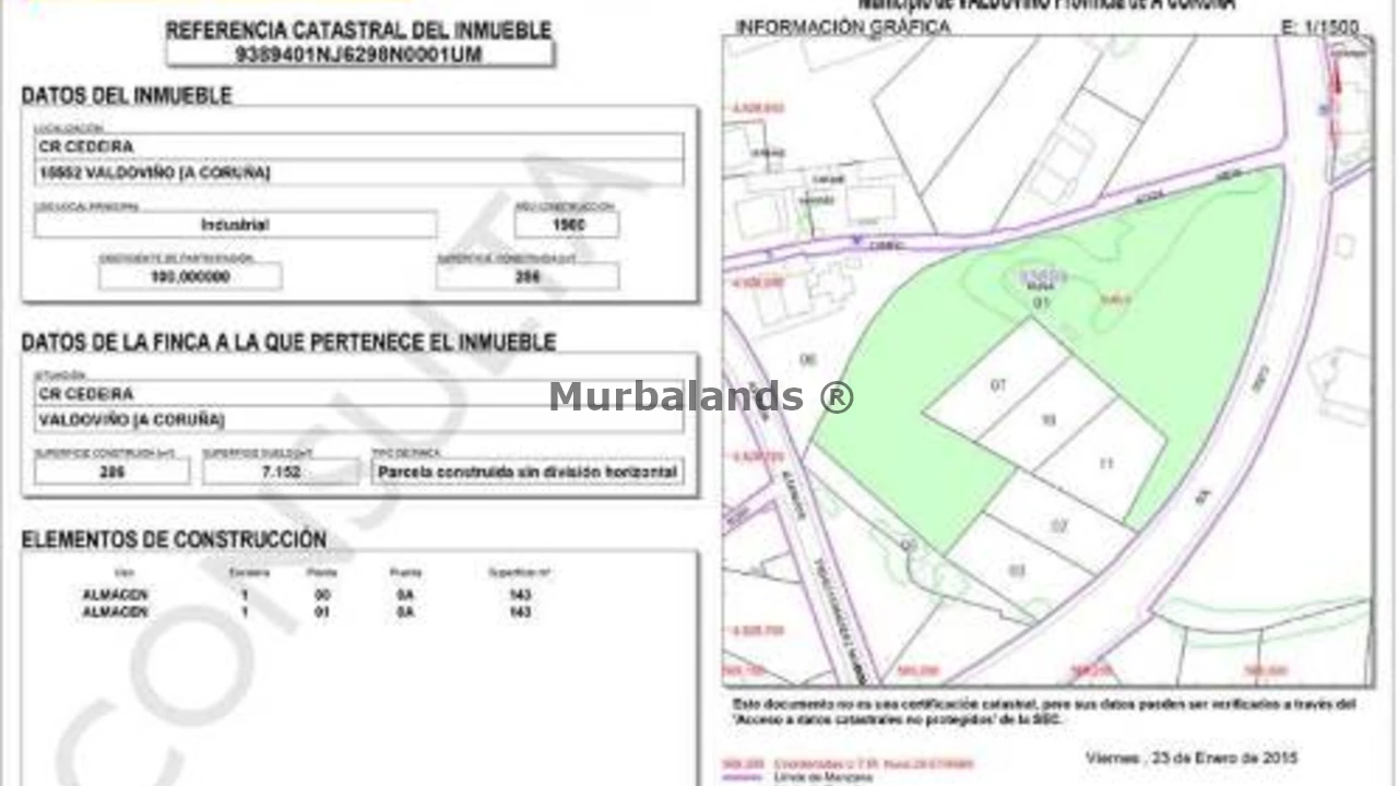 Foto de un terreno o una obra parada para mostrar en el detalle del inmueble