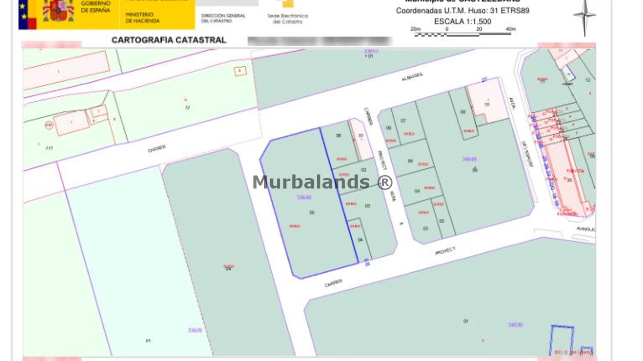 Foto de un terreno o una obra parada para mostrar en el detalle del inmueble
