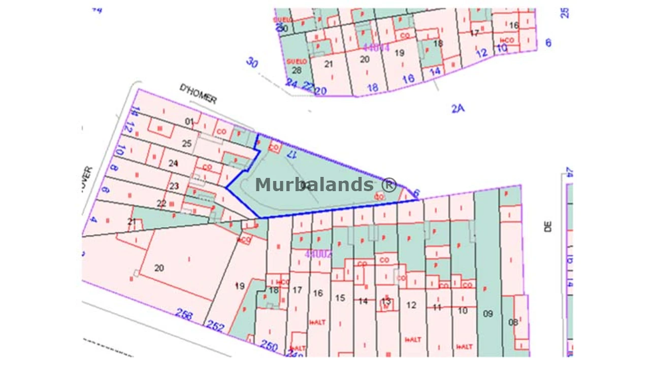 Foto de un terreno o una obra parada para mostrar en el detalle del inmueble