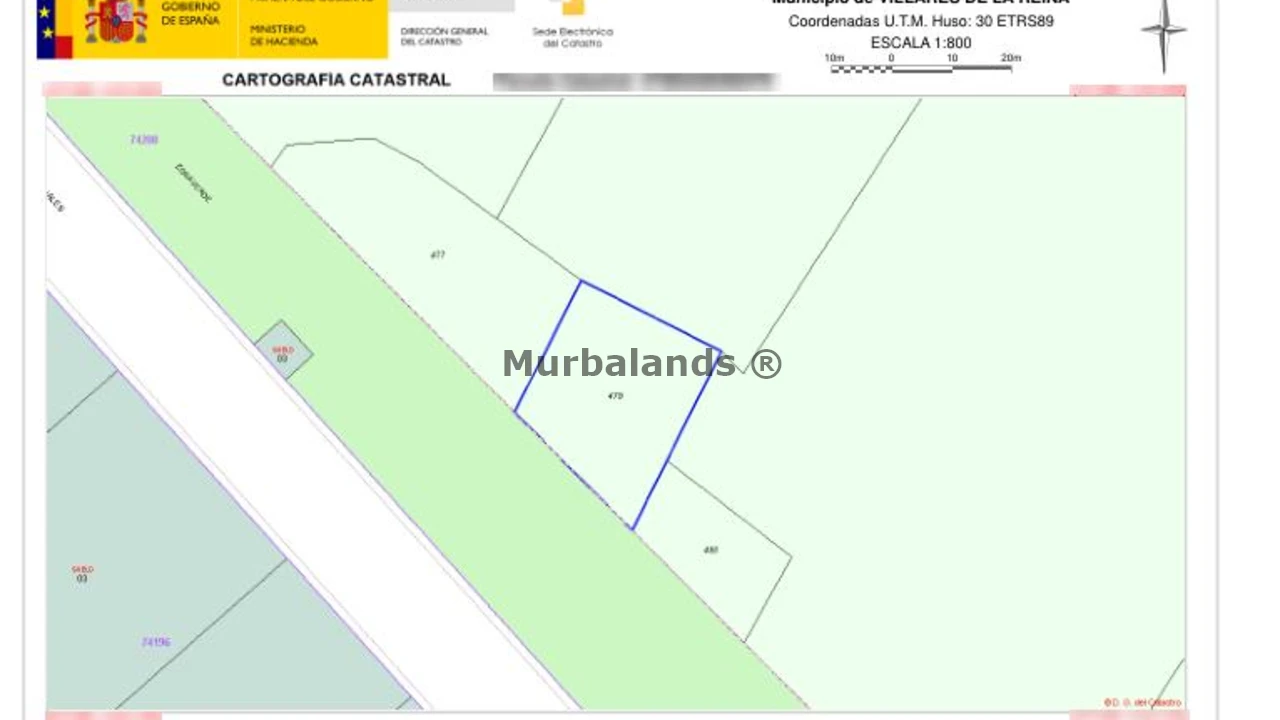 Foto de un terreno o una obra parada para mostrar en el detalle del inmueble