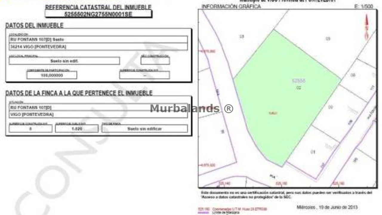 Foto de un terreno o una obra parada para mostrar en el detalle del inmueble