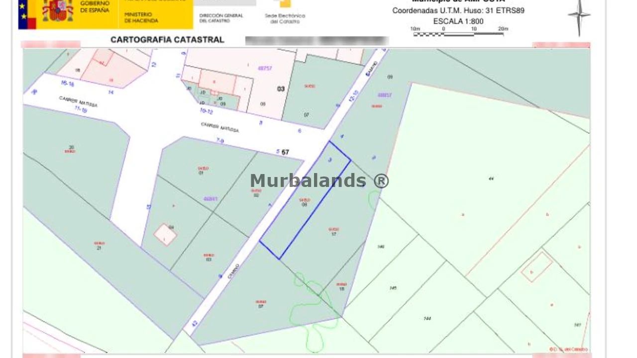 Foto de un terreno o una obra parada para mostrar en el detalle del inmueble