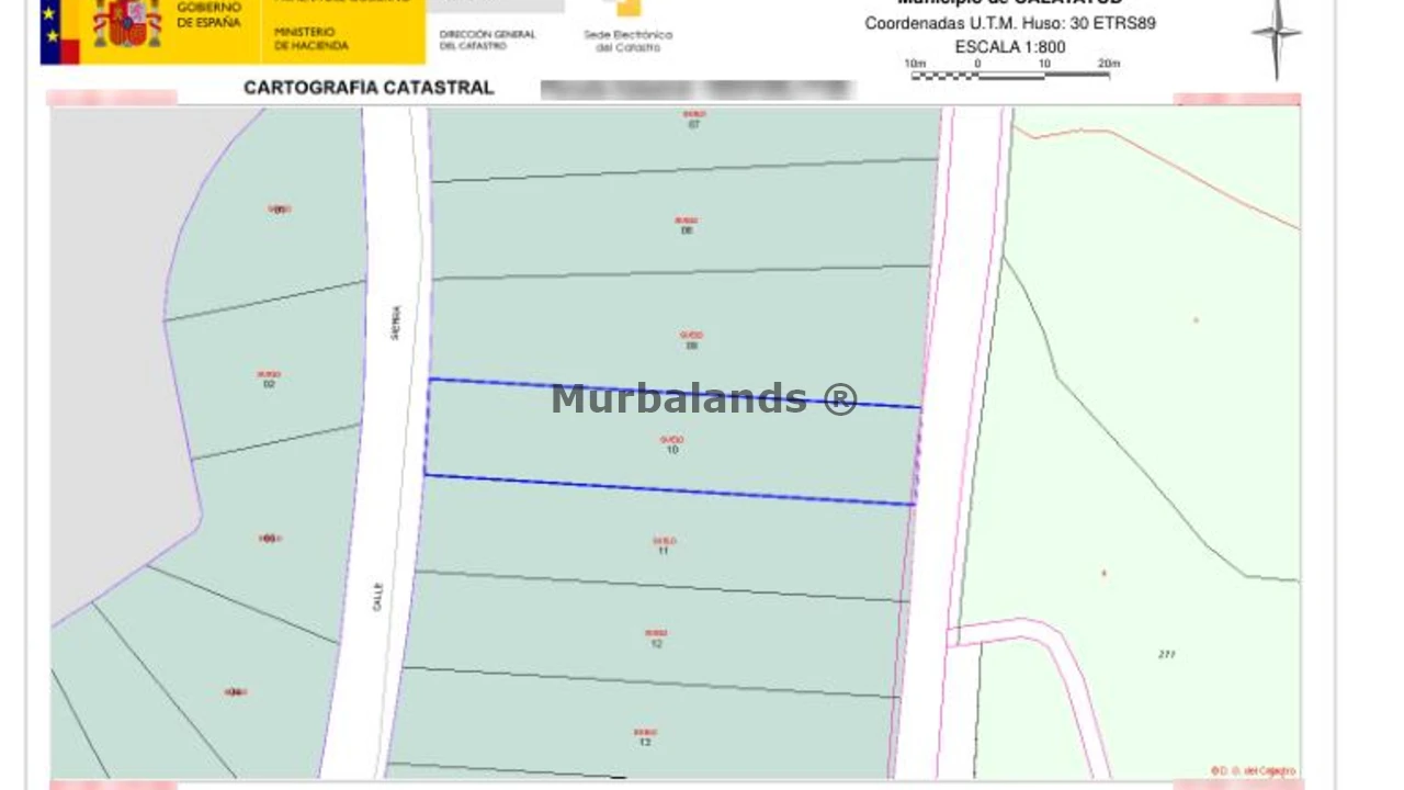 Foto de un terreno o una obra parada para mostrar en el detalle del inmueble