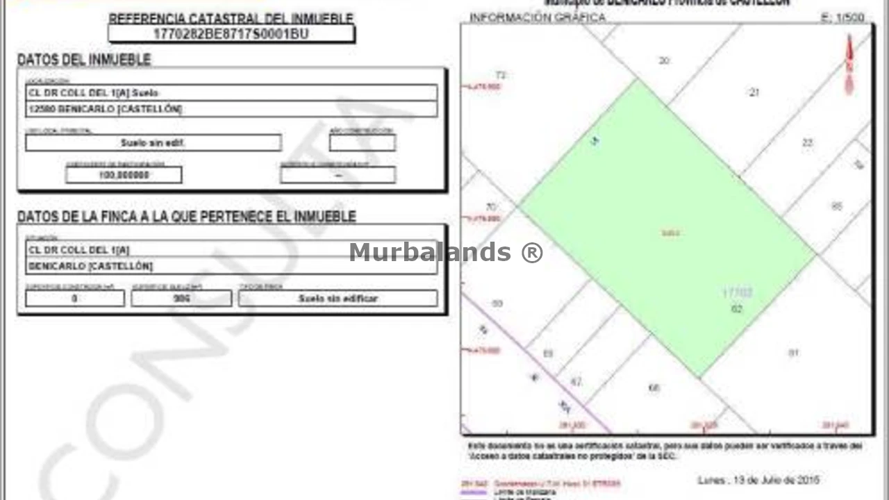 Foto de un terreno o una obra parada para mostrar en el detalle del inmueble