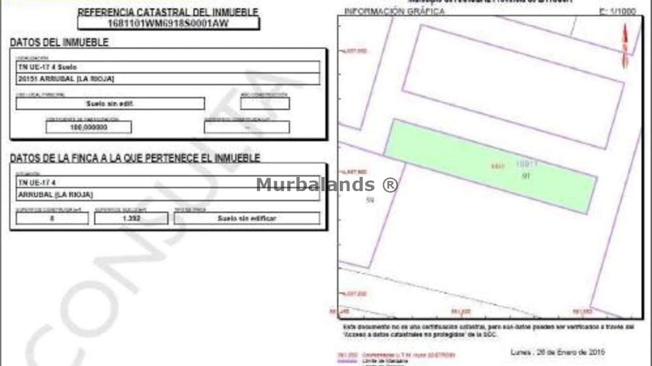 Foto de un terreno o una obra parada para mostrar en el detalle del inmueble