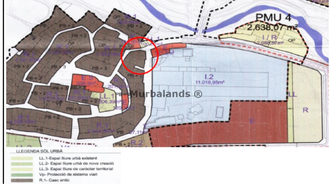 Foto de un terreno o una obra parada para mostrar en el detalle del inmueble