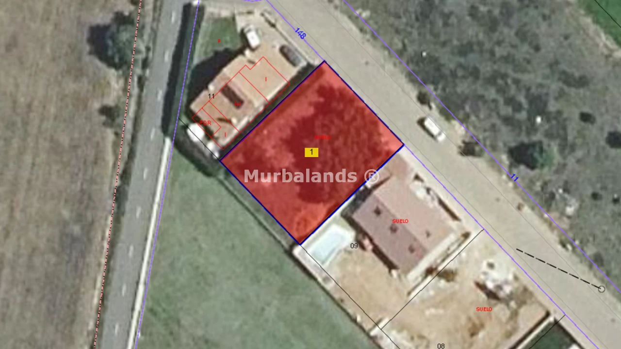 Foto de un terreno o una obra parada para mostrar en el detalle del inmueble
