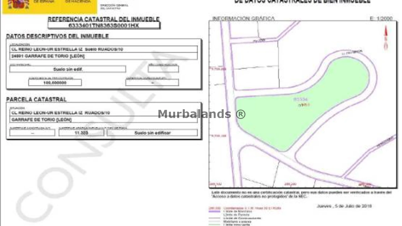 Foto de un terreno o una obra parada para mostrar en el detalle del inmueble