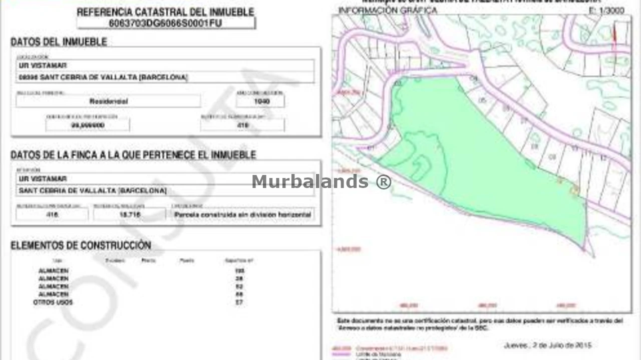 Foto de un terreno o una obra parada para mostrar en el detalle del inmueble