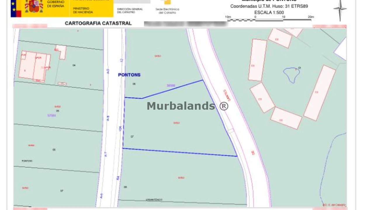 Foto de un terreno o una obra parada para mostrar en el detalle del inmueble