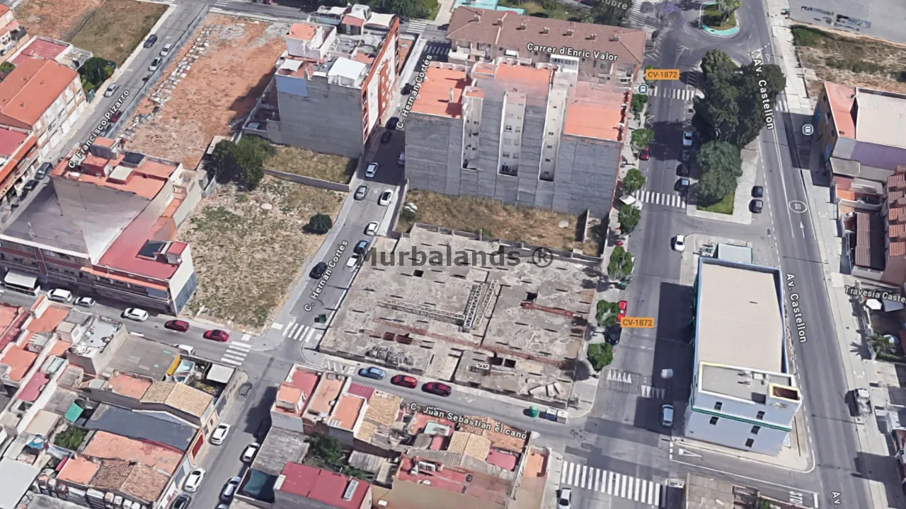 Foto de un terreno o una obra parada para mostrar en el detalle del inmueble
