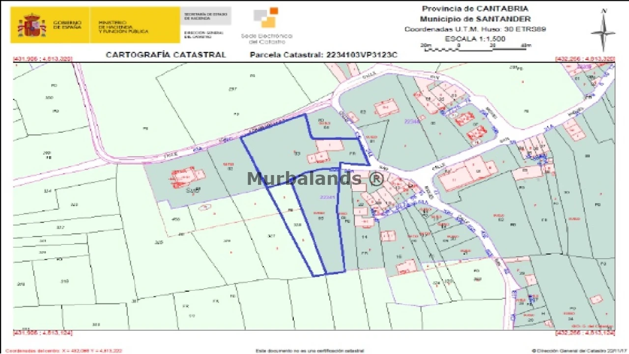 Foto de un terreno o una obra parada para mostrar en el detalle del inmueble