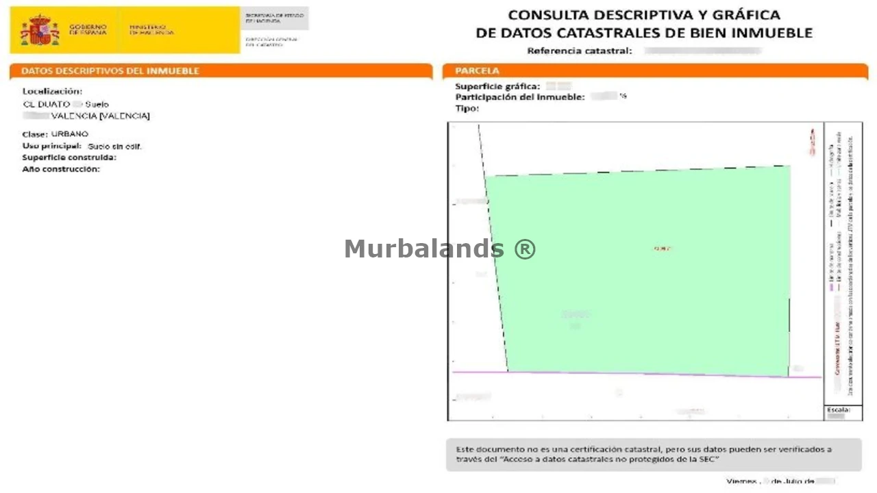 Foto de un terreno o una obra parada para mostrar en el detalle del inmueble