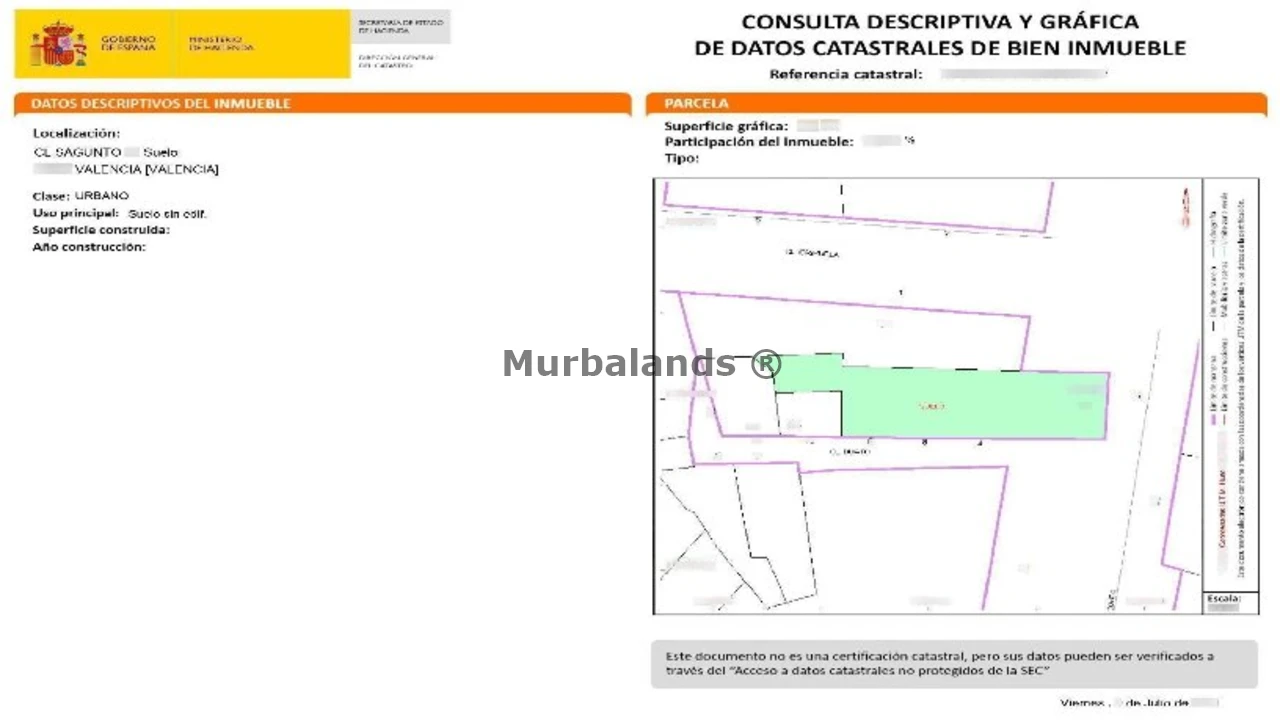 Foto de un terreno o una obra parada para mostrar en el detalle del inmueble